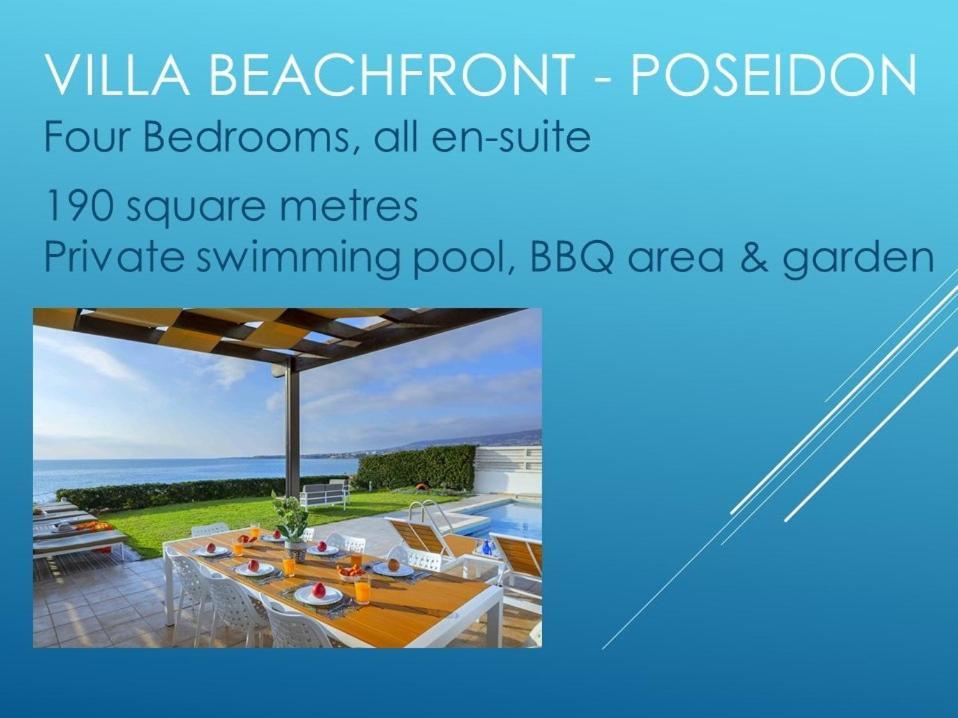 Blue Coral Beach Villas: Exclusive Oceanfront Retreat Coral Bay Exterior photo
