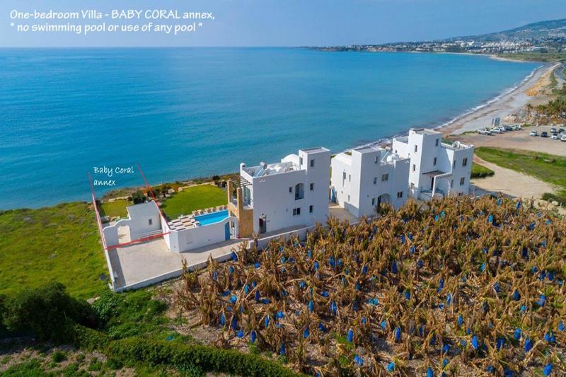 Blue Coral Beach Villas: Exclusive Oceanfront Retreat Coral Bay Exterior photo